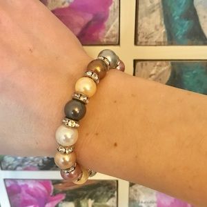 Multi Color Bead Bracelet